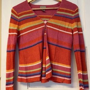 Vintage Sigrid Olsen Rainbow Sweater